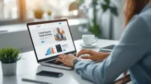 Professionele website zzp met modern WordPress-design voor zelfstandige ondernemers.
